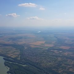 Verortung via Georeferenzierung der Kamera: Aufgenommen in der Nähe von Kreis Kalocsa, Ungarn in 1500 Meter